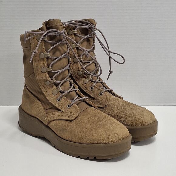 Altama Combat Boots Vibram Sole Tan Military Issue Men’s 5.5R Suede Tactical main image 7